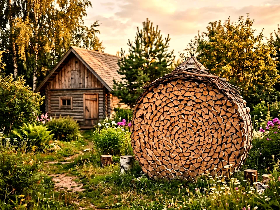 Дуб + укладка в дровник, Севастополь, улица Лесная, 14